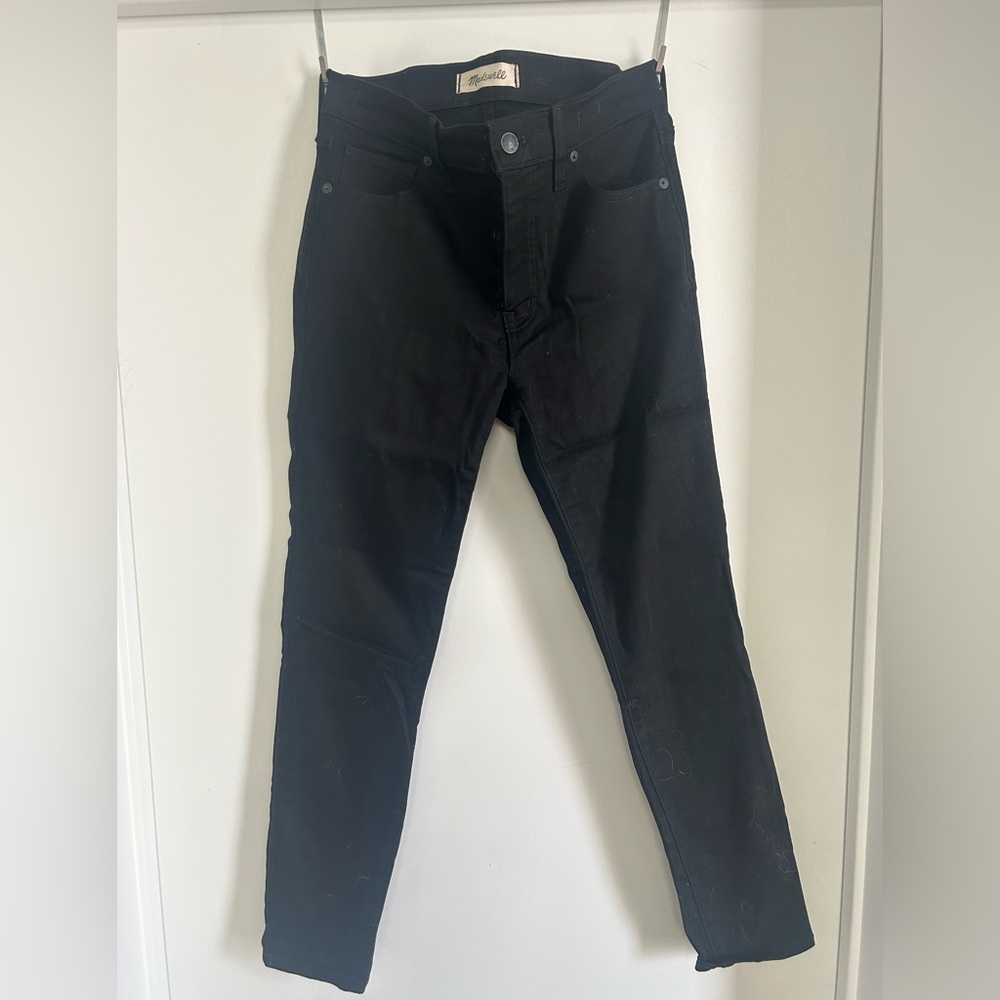 Black Madewell Skinny Jeans